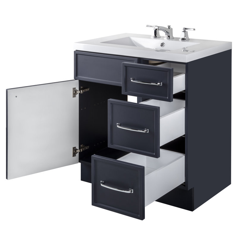 Breakwater Bay Macon 30'' Freestanding Single Bathroom Vanity with